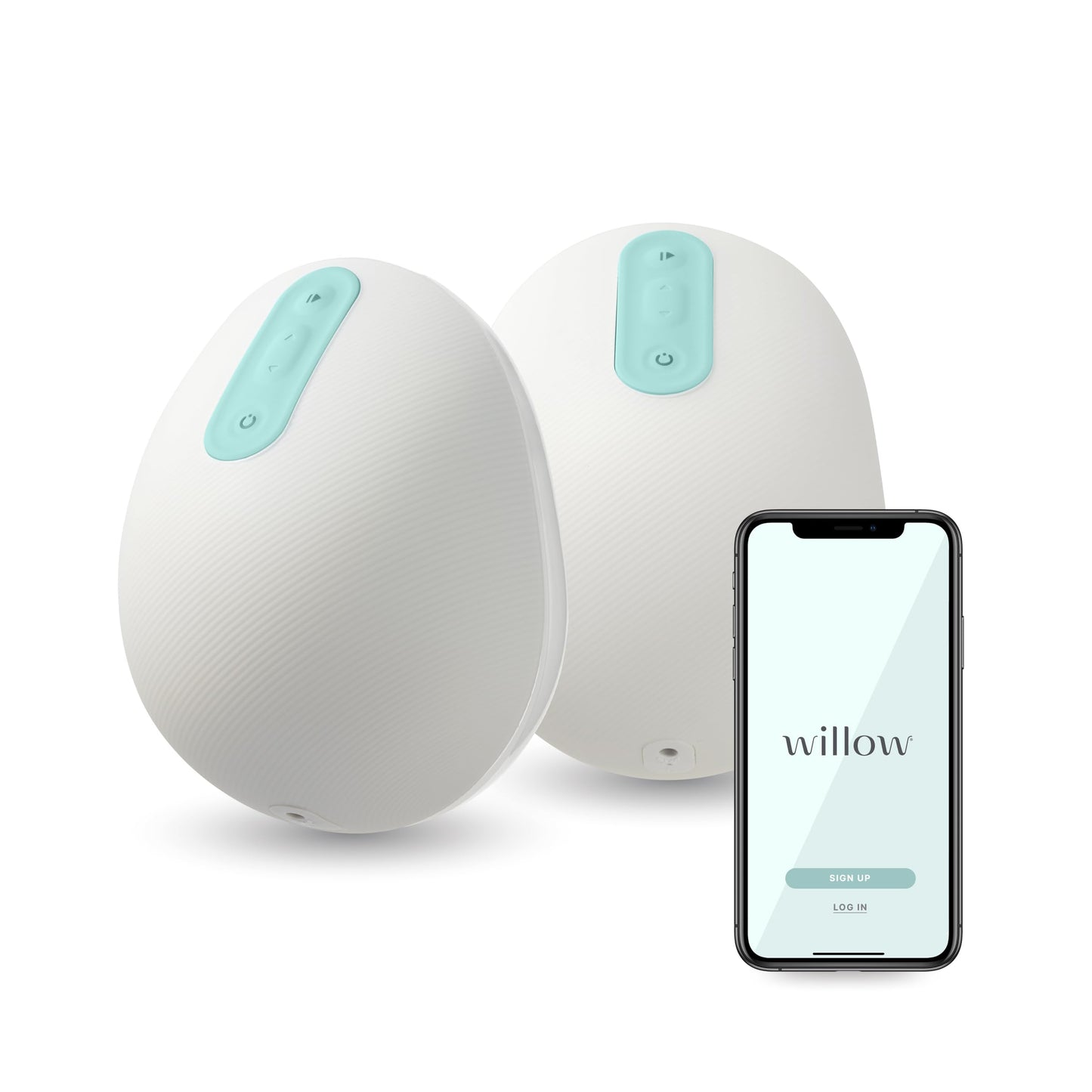 Willow 3.0 Wearable Breast Pump Double Electric Breast Pump Cordless Hands Free Breast Pump with 9 Levels of Smart Hospital Grade Suction Strength 100% Leak Proof & Fits Fully In Bra 24mm Flange