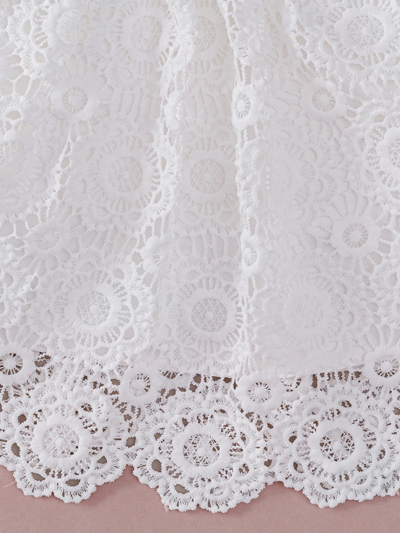 Sweet White Lace Baptism or Christening Dress