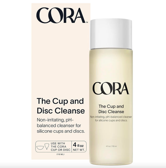 Cora Menstrual Cup and Disc Cleanse
