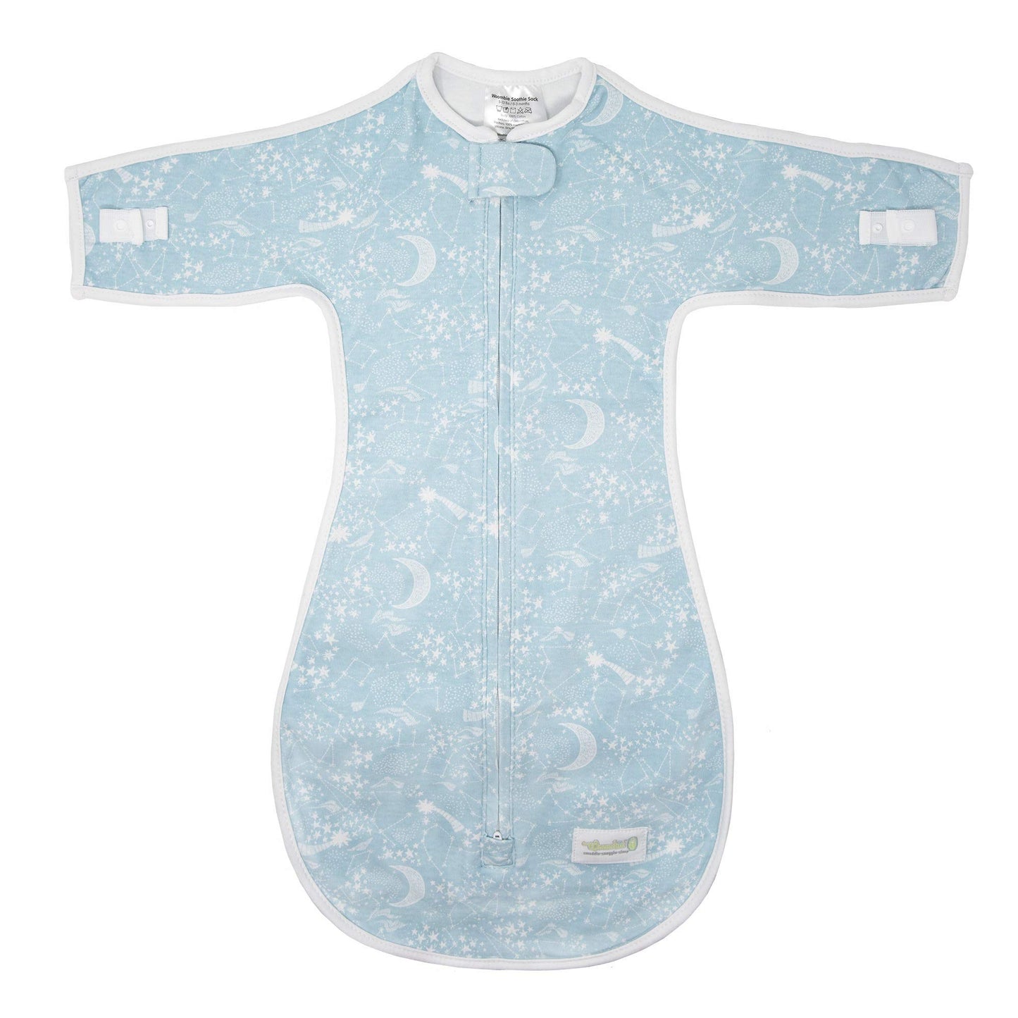 Woombie Soothing Sleep Sack Baby Sleeper with Pacifier Holder Constellation 9-12 Months