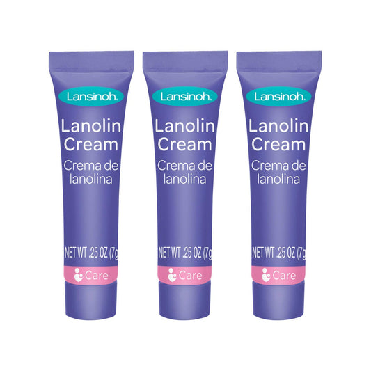 Lansinoh Lanolin Nipple Cream for Breastfeeding 3 Mini Tubes