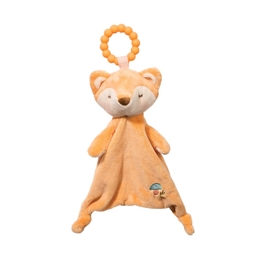 Douglas Baby Fox Teether Plush Luvie Comfort Blanket