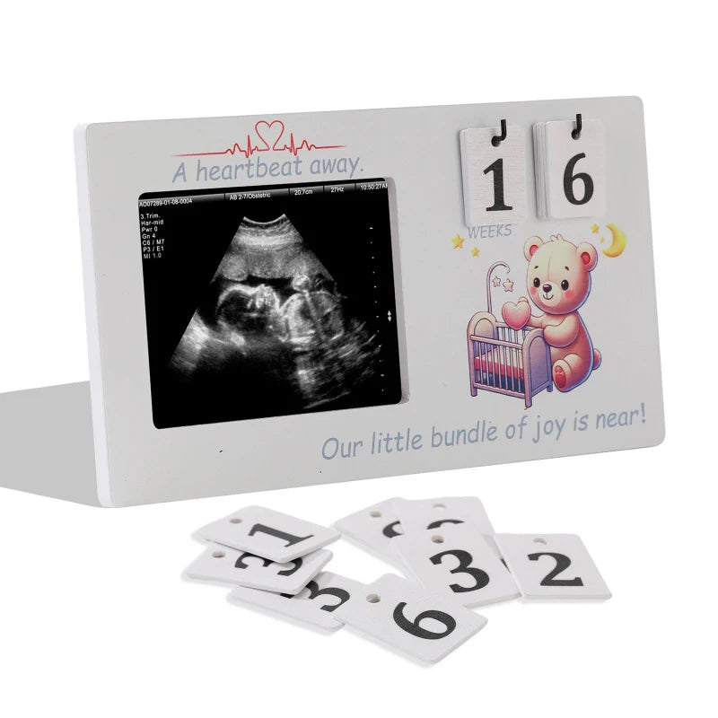 Countdown Frame: Ultrasound Picture Frame for New Parents