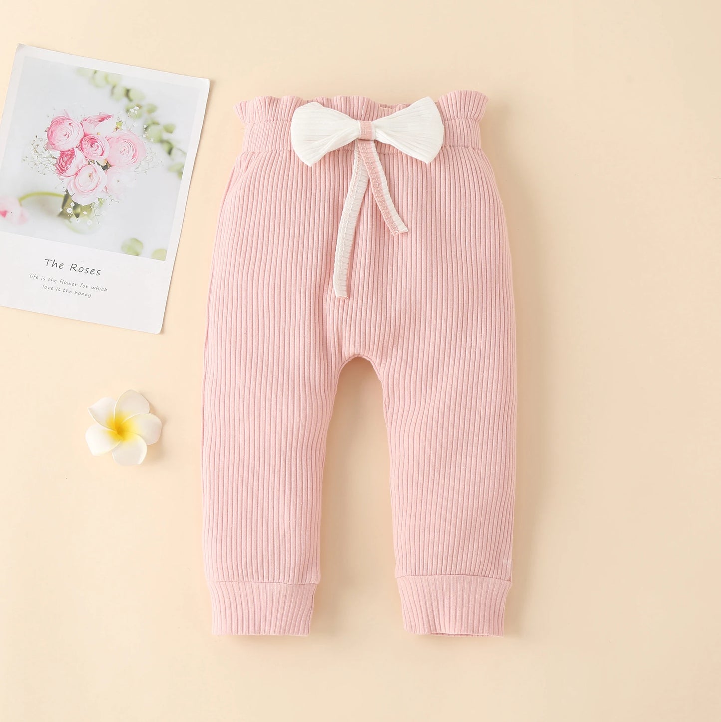 Sweet Girls Fall Cotton Lace Ruffle Bodysuit + Pants + Headband
