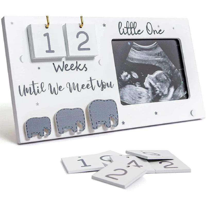 Countdown Frame: Ultrasound Picture Frame for New Parents