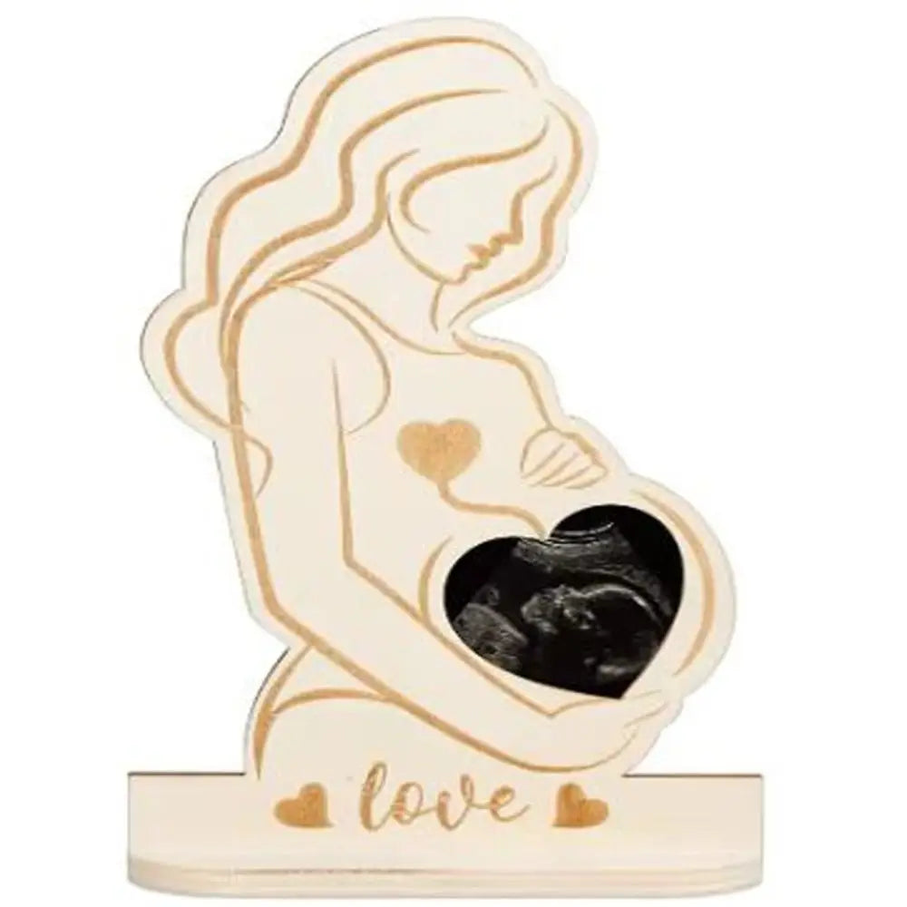 Love at First Sight: Loving Mother Ultrasound Photo Frame