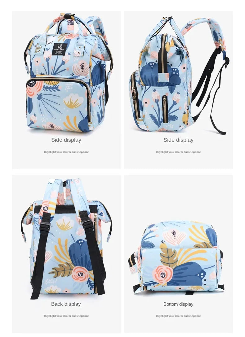 Harry Baby Fashion Backpack Diaper Bag- Adorable Print