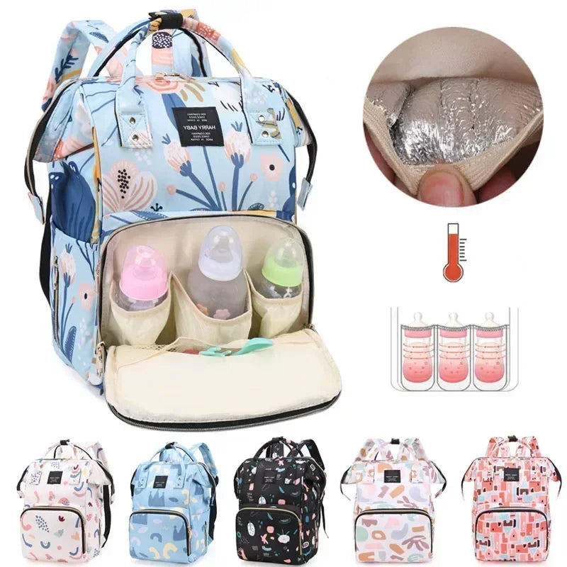 Harry Baby Fashion Backpack Diaper Bag- Adorable Print