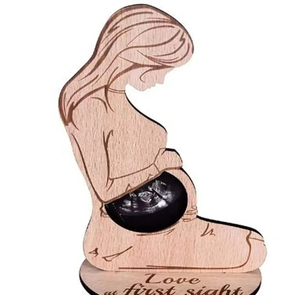 Love at First Sight: Loving Mother Ultrasound Photo Frame