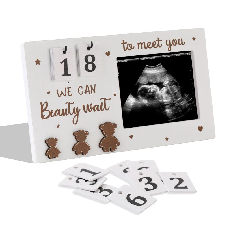 Countdown Frame: Ultrasound Picture Frame for New Parents