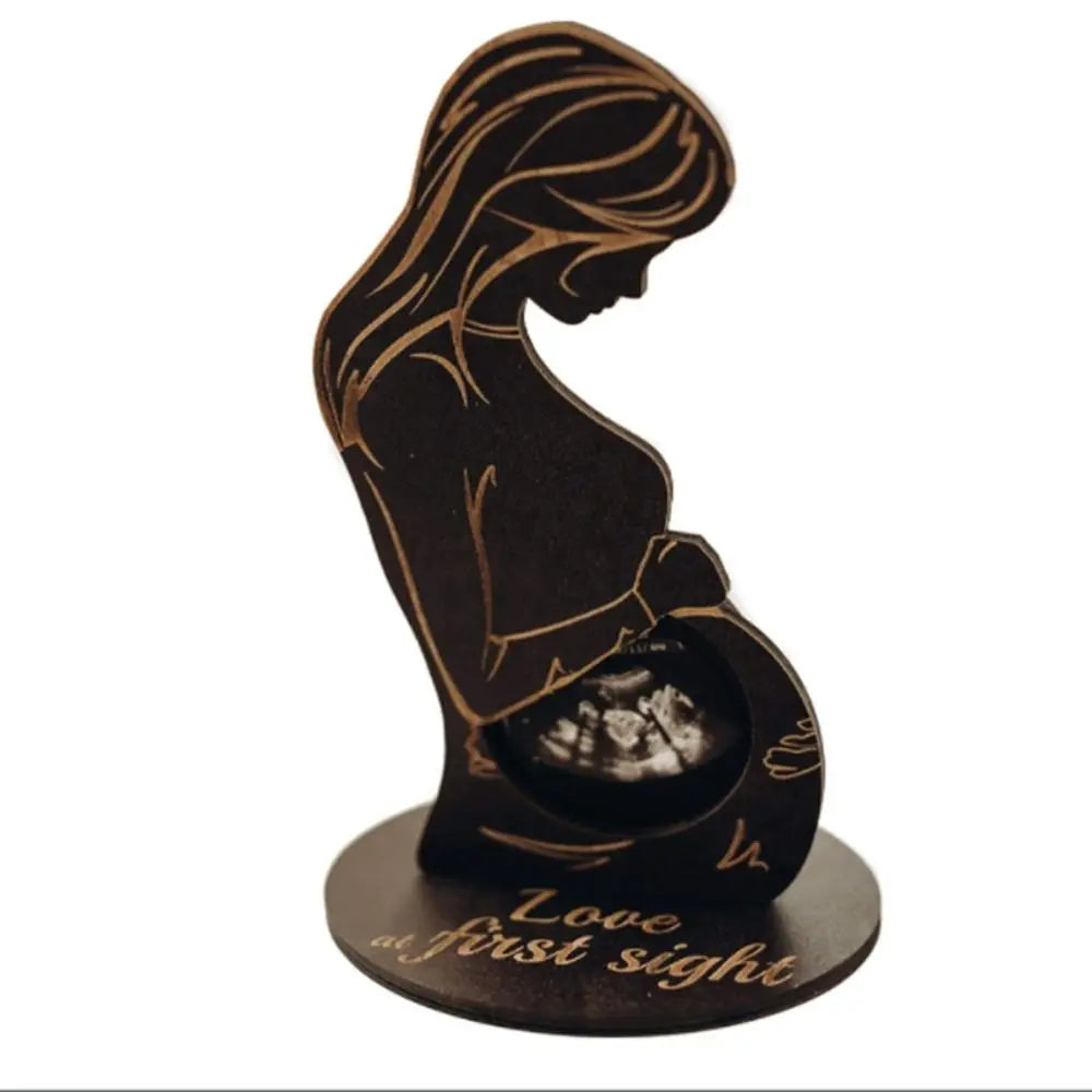 Love at First Sight: Loving Mother Ultrasound Photo Frame