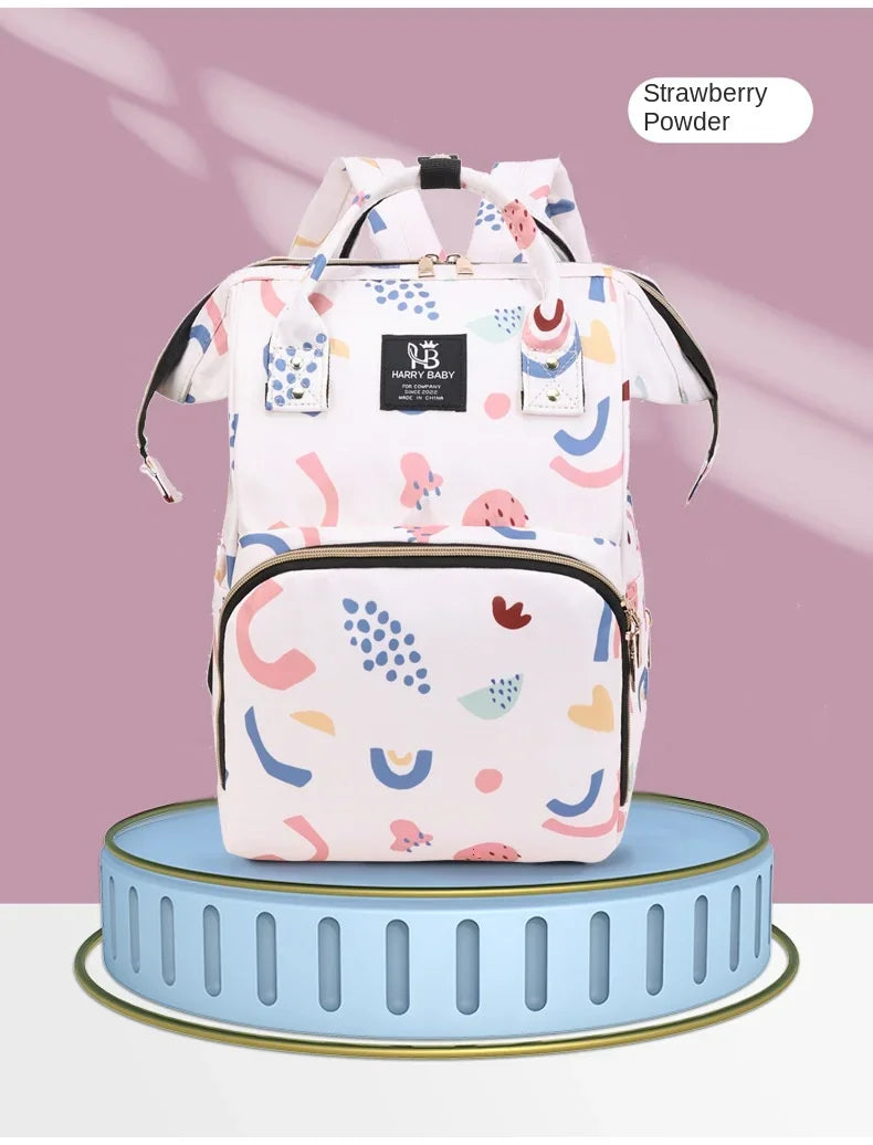 Harry Baby Fashion Backpack Diaper Bag- Adorable Print