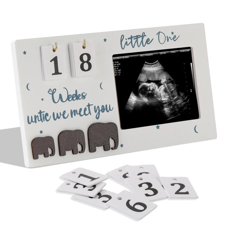 Countdown Frame: Ultrasound Picture Frame for New Parents