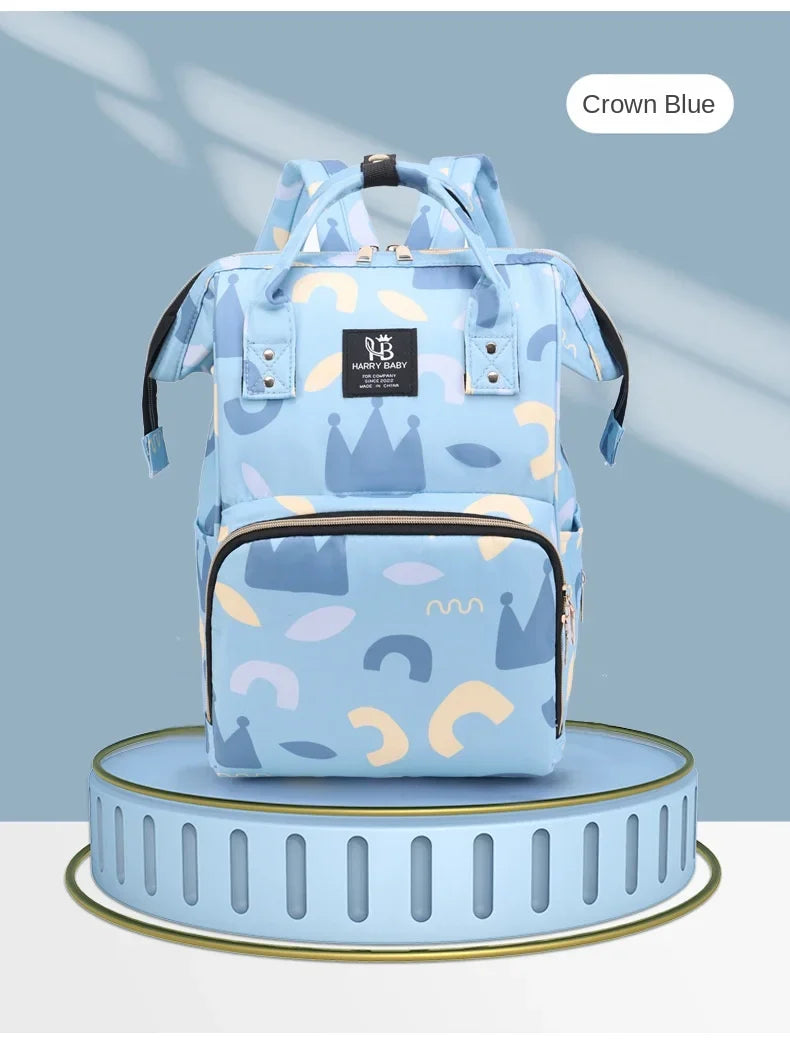 Harry Baby Fashion Backpack Diaper Bag- Adorable Print