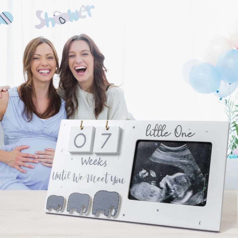 Countdown Frame: Ultrasound Picture Frame for New Parents