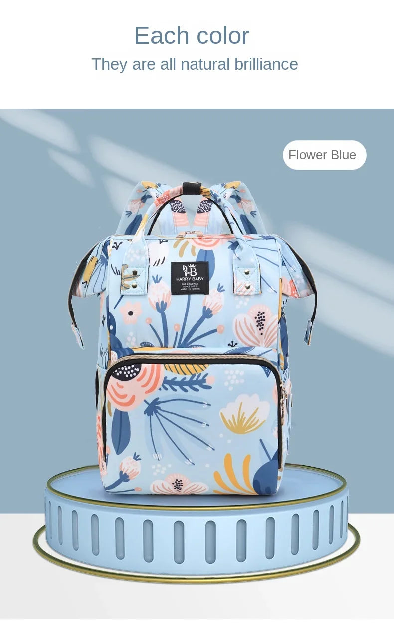 Harry Baby Fashion Backpack Diaper Bag- Adorable Print