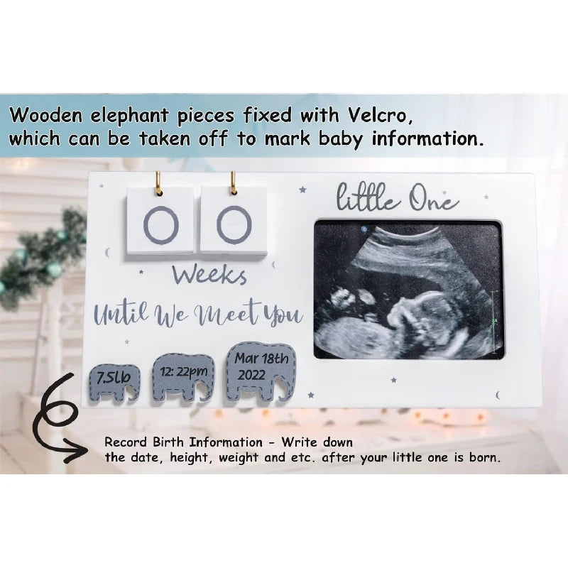 Countdown Frame: Ultrasound Picture Frame for New Parents