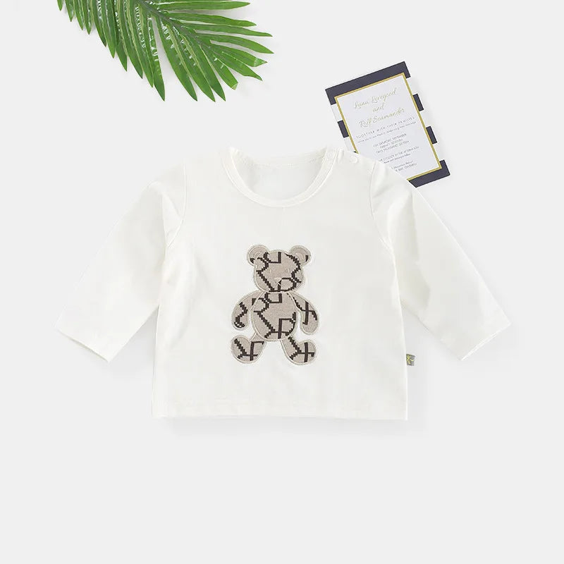 Fall Vintage 3-Piece Outfit: Cotton Cardigan, Pants & Top Perfect for  Toddlers 9m-3T