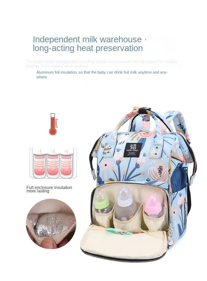 Harry Baby Fashion Backpack Diaper Bag- Adorable Print
