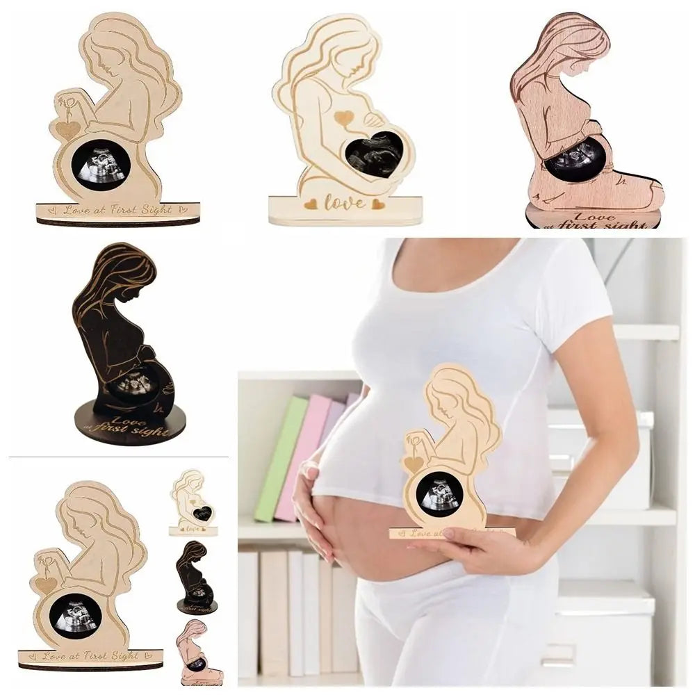Love at First Sight: Loving Mother Ultrasound Photo Frame