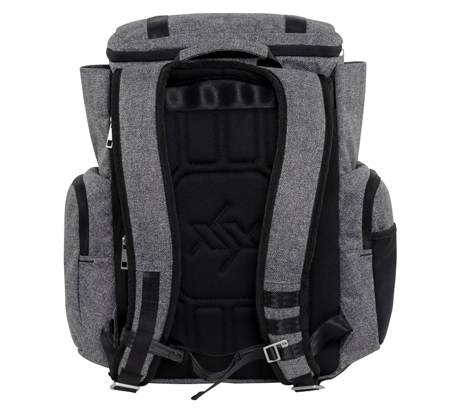 JuJuBe Hatch Durable Traveler/Diaper Dad Bag XY Collection - Gray Matter