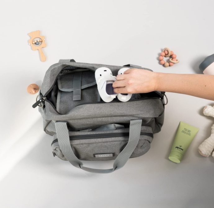 Beaba Geneva Diaper Bag- Grey