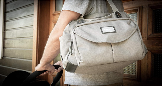 Beaba Geneva Diaper Bag- Grey