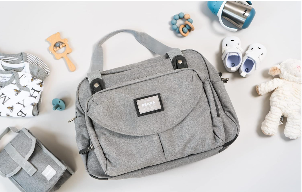 Beaba Geneva Diaper Bag- Grey