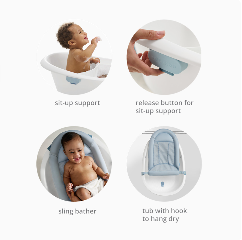 Skip Hop Baby Bath Tub 4-in-1