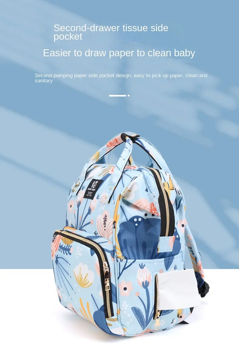 Harry Baby Fashion Backpack Diaper Bag- Adorable Print