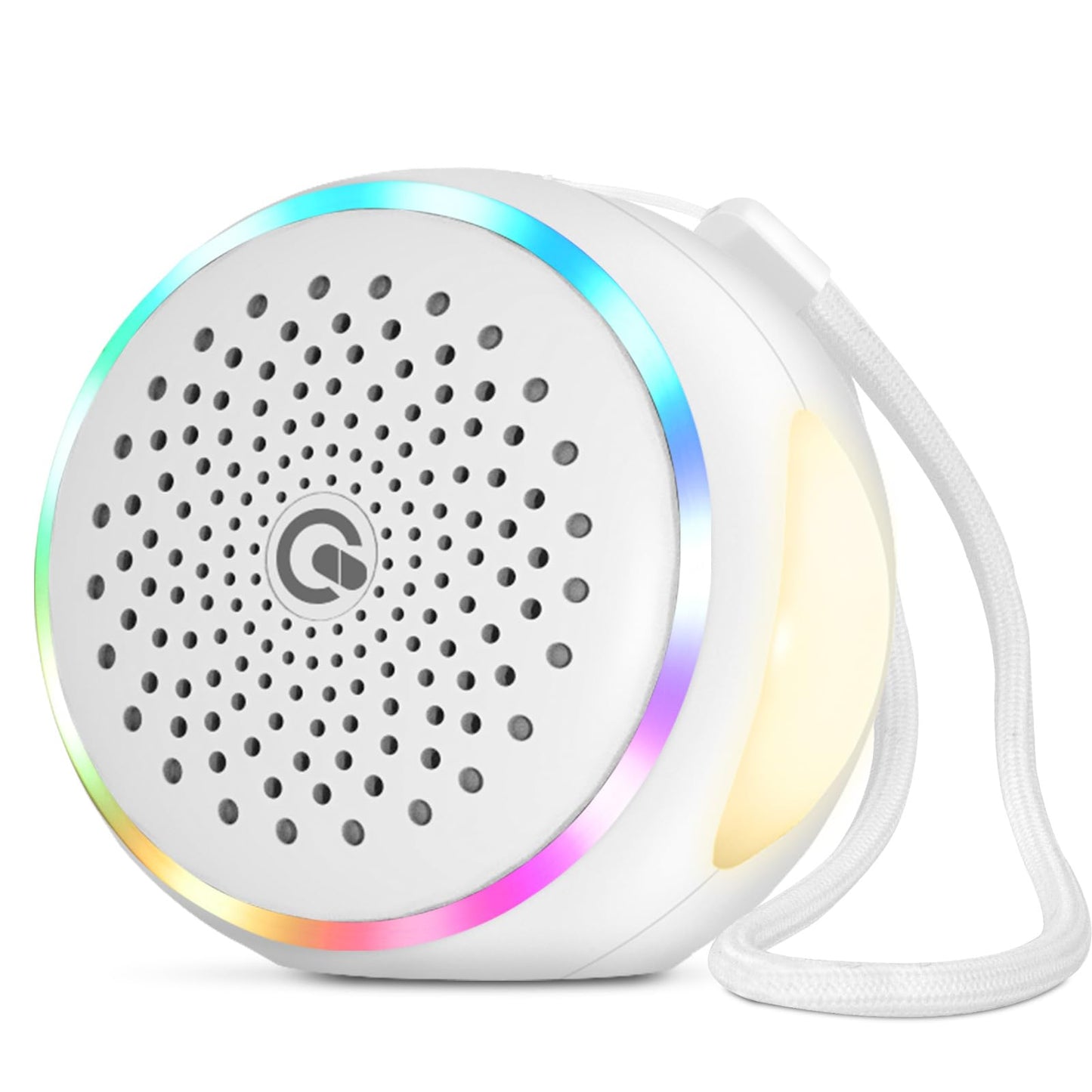 White Noise Sound Machine Portable Sound Machine with 27 Soothing Sounds for Baby Adults Kids Sleep 5 Timers & 8 Colors Night Light & Rechargeable Battery Sound Therapy for Travel Office Home Gift