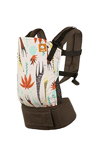 Baby Tula Standard Canvas Adjustable Newborn to Toddler Carrier Ergonomic and Multiple Positions for 15 – 45 pounds (Tropical Tower)