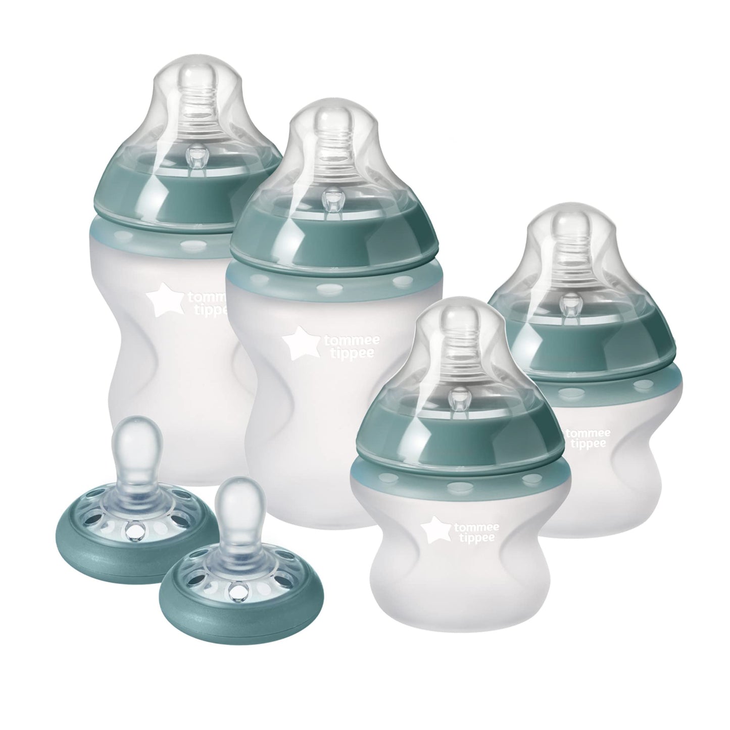 Tommee Tippee Silicone Baby Bottle and Pacifier Set Closer to Nature